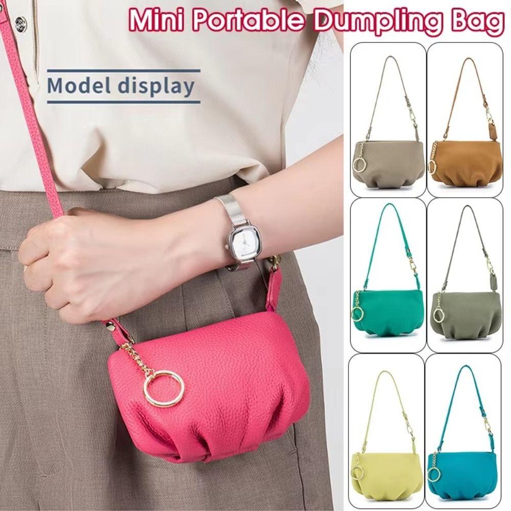 Lightweight Crossbody Coin Purse Luxury Chain Handbag Adjustable Small Dumpling Purse Wallet кавовий
Lightweight Crossbody Coin Purse Luxury Chain Handbag Adjustable Small Dumpling Purse Wallet кавовий
