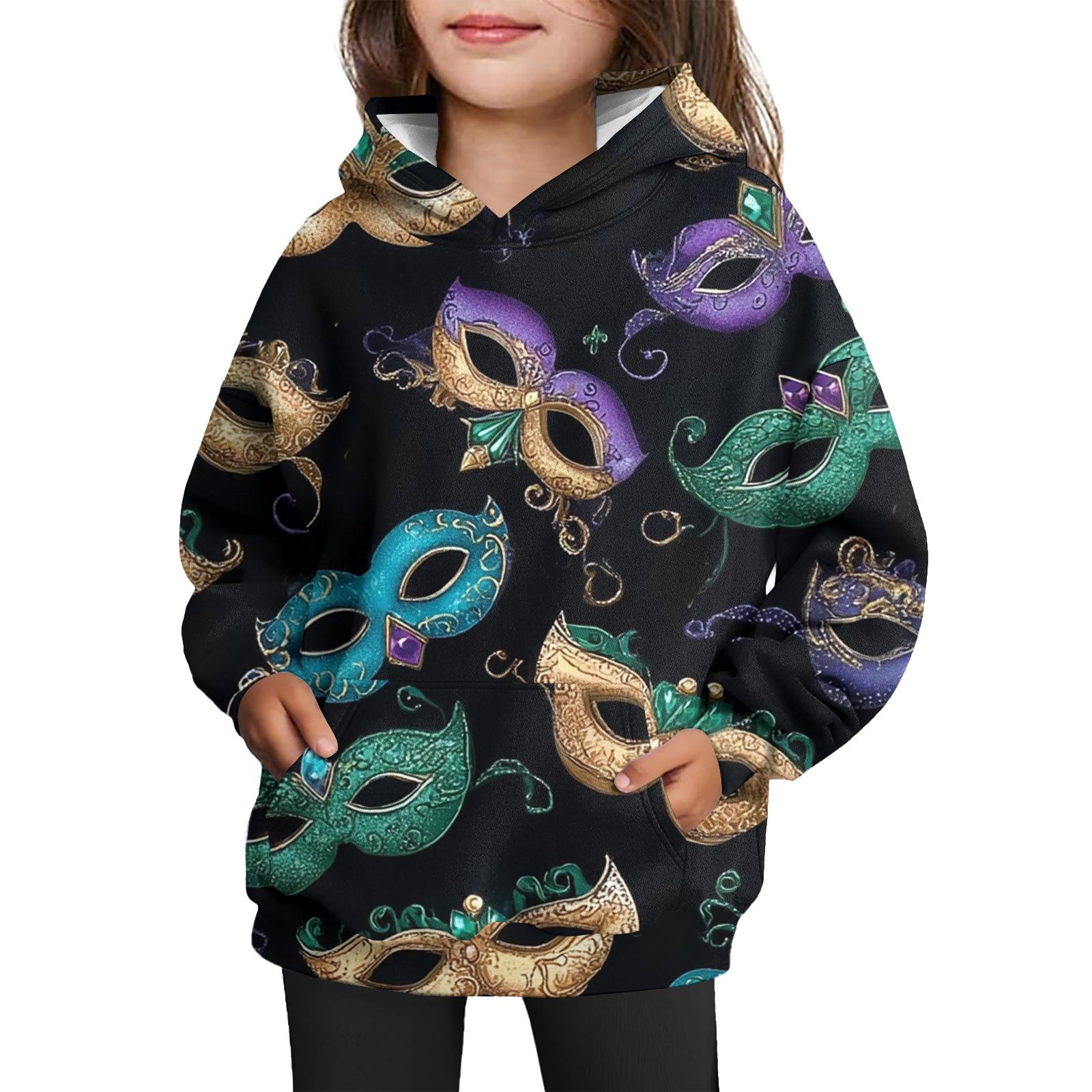 Худи с завязками для девочек - Пуловер с принтом на День карнавала 90 жёлтый
Худи с завязками для девочек - Пуловер с принтом на День карнавала 90 жёлтый