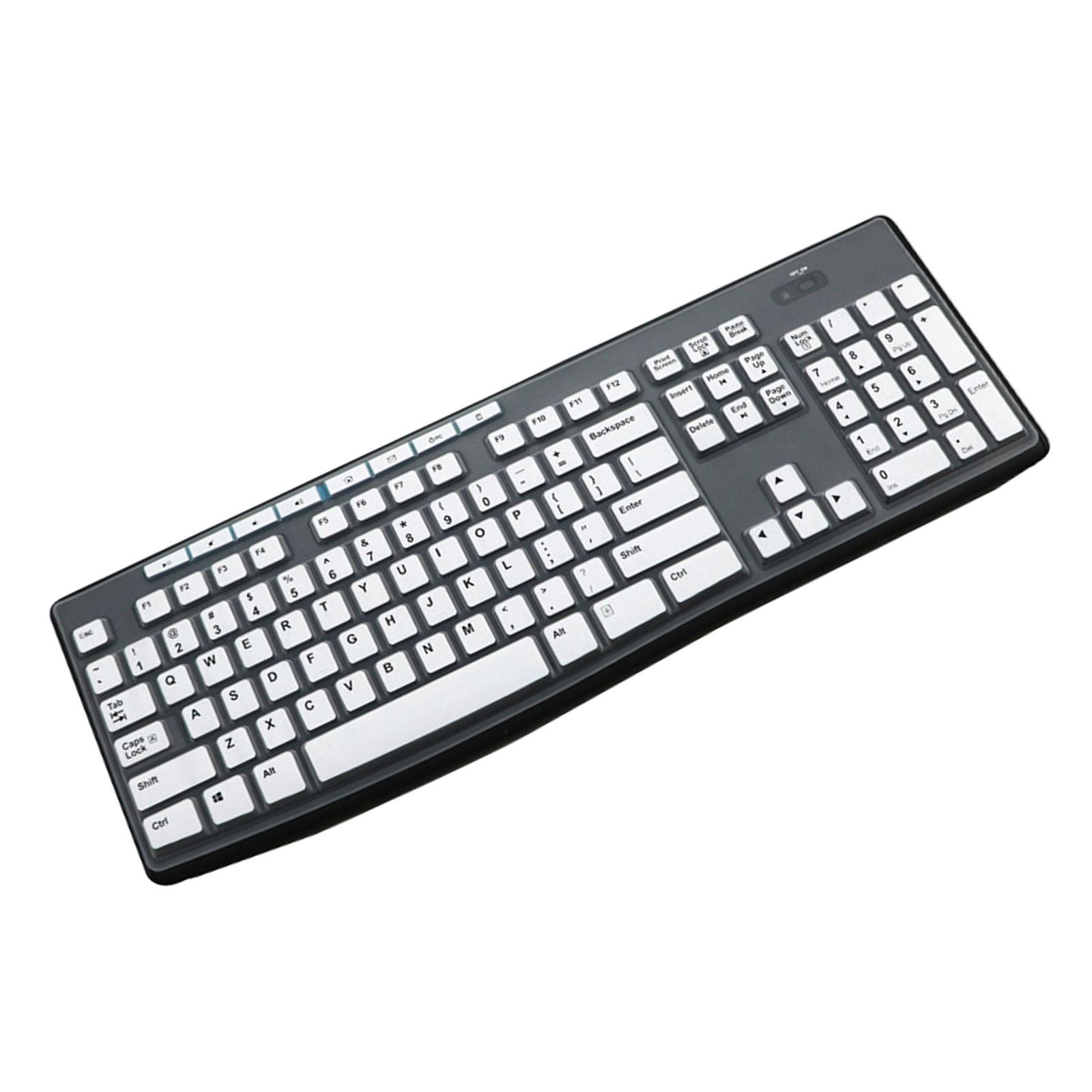 Силіконова накладка на клавіатуру для моделей Logitech K260 K270 MK295 MK275 Захисник від проливання для офісу дому школи 2
Силіконова накладка на клавіатуру для моделей Logitech K260 K270 MK295 MK275 Захисник від проливання для офісу дому школи 2