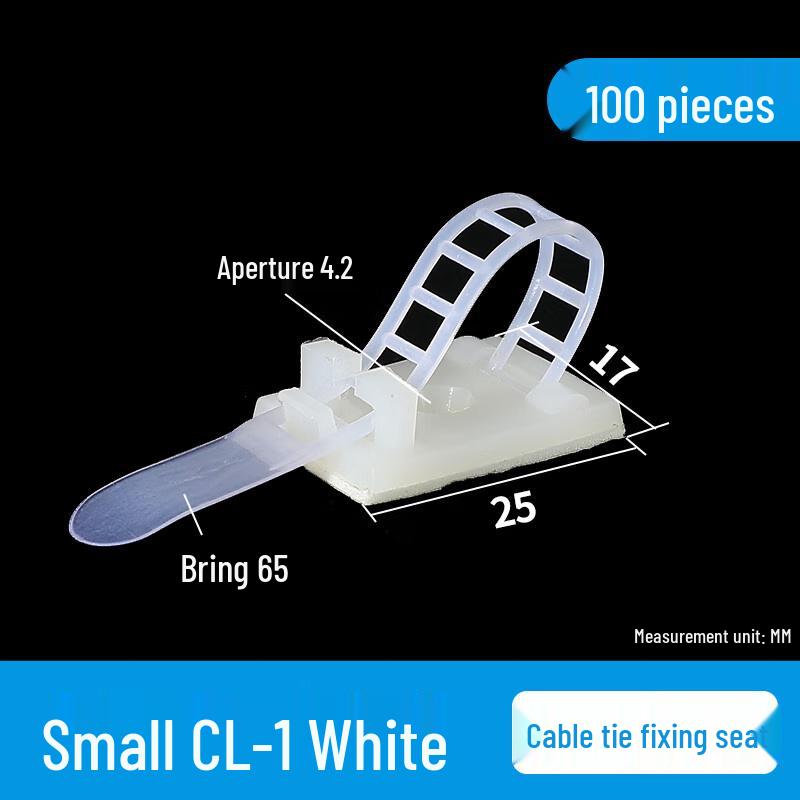 Adjustable Self-Adhesive Cable Management Clips
Adjustable Self-Adhesive Cable Management Clips