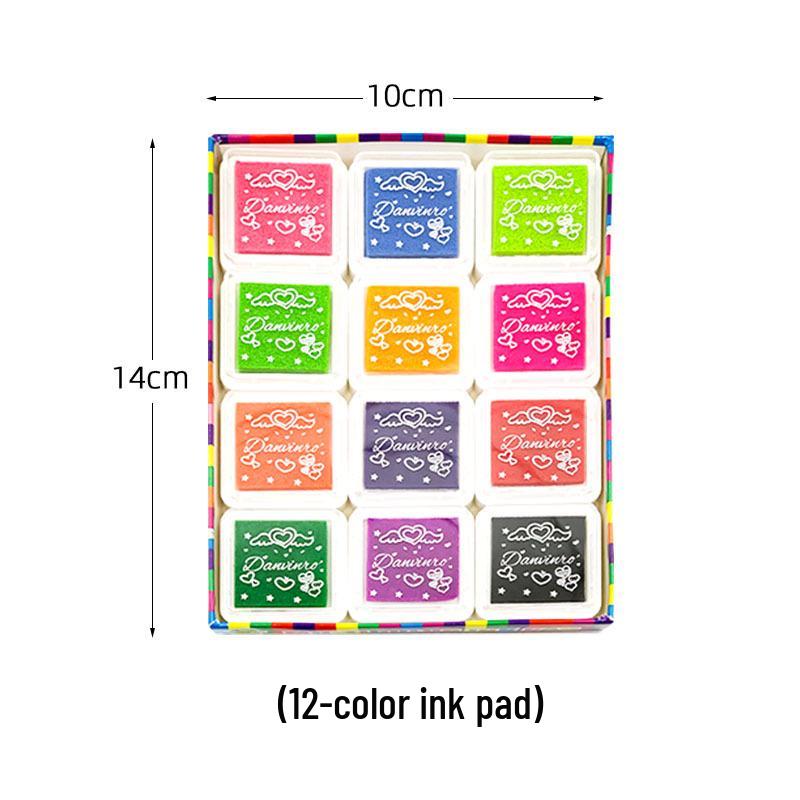Children s 24-Color Finger Painting Ink Pad Set
Children s 24-Color Finger Painting Ink Pad Set