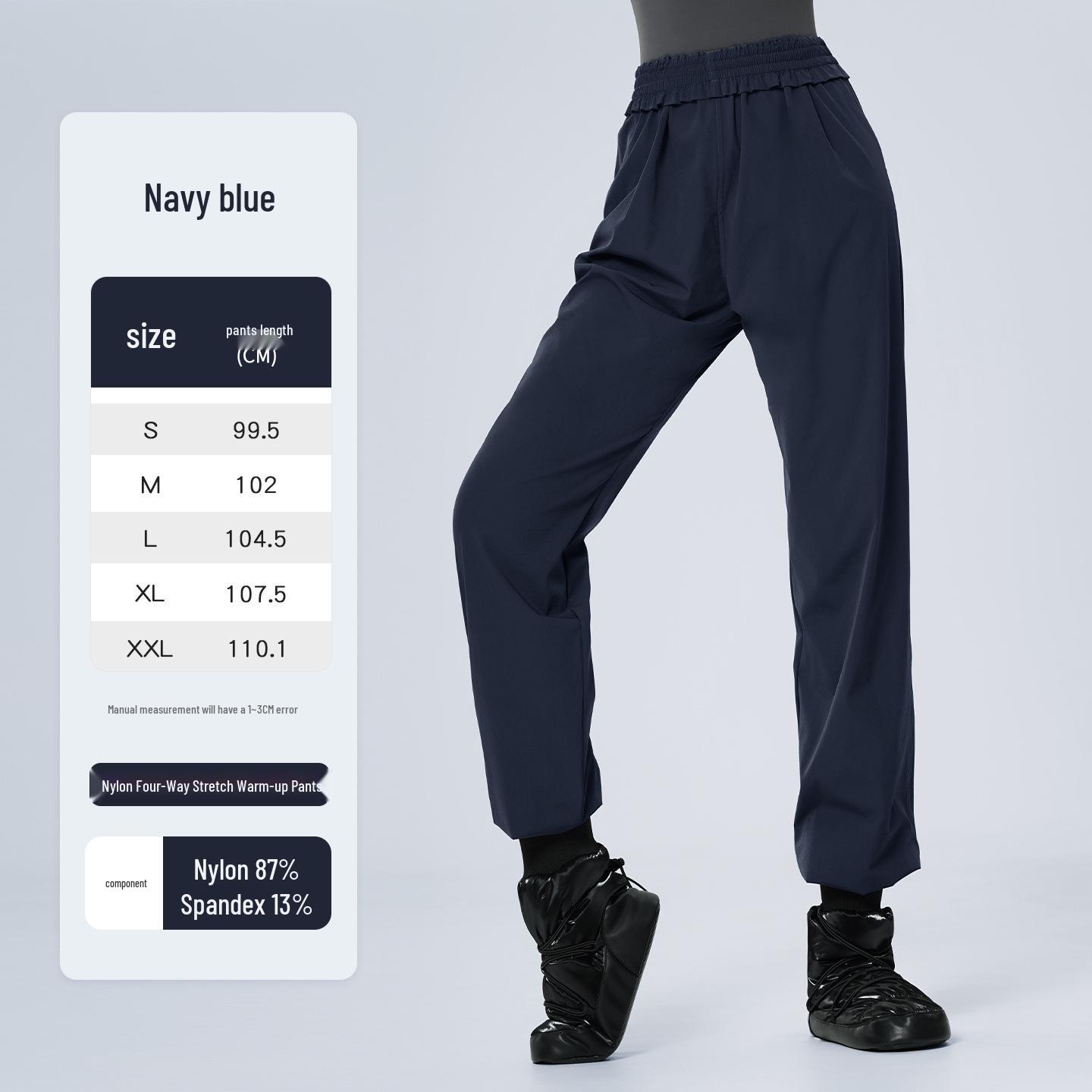Women s Ballet Warm-Up and Practice Pants Large темно-синього кольору
Women s Ballet Warm-Up and Practice Pants Large темно-синього кольору