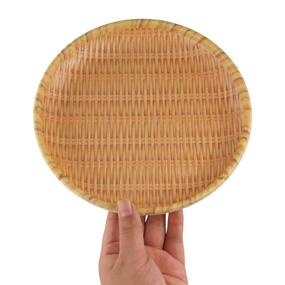 Traditional Bread Dessert Plate Classic Snack Plate Imitation Weaving Dinner Plate Living Room S
Traditional Bread Dessert Plate Classic Snack Plate Imitation Weaving Dinner Plate Living Room S