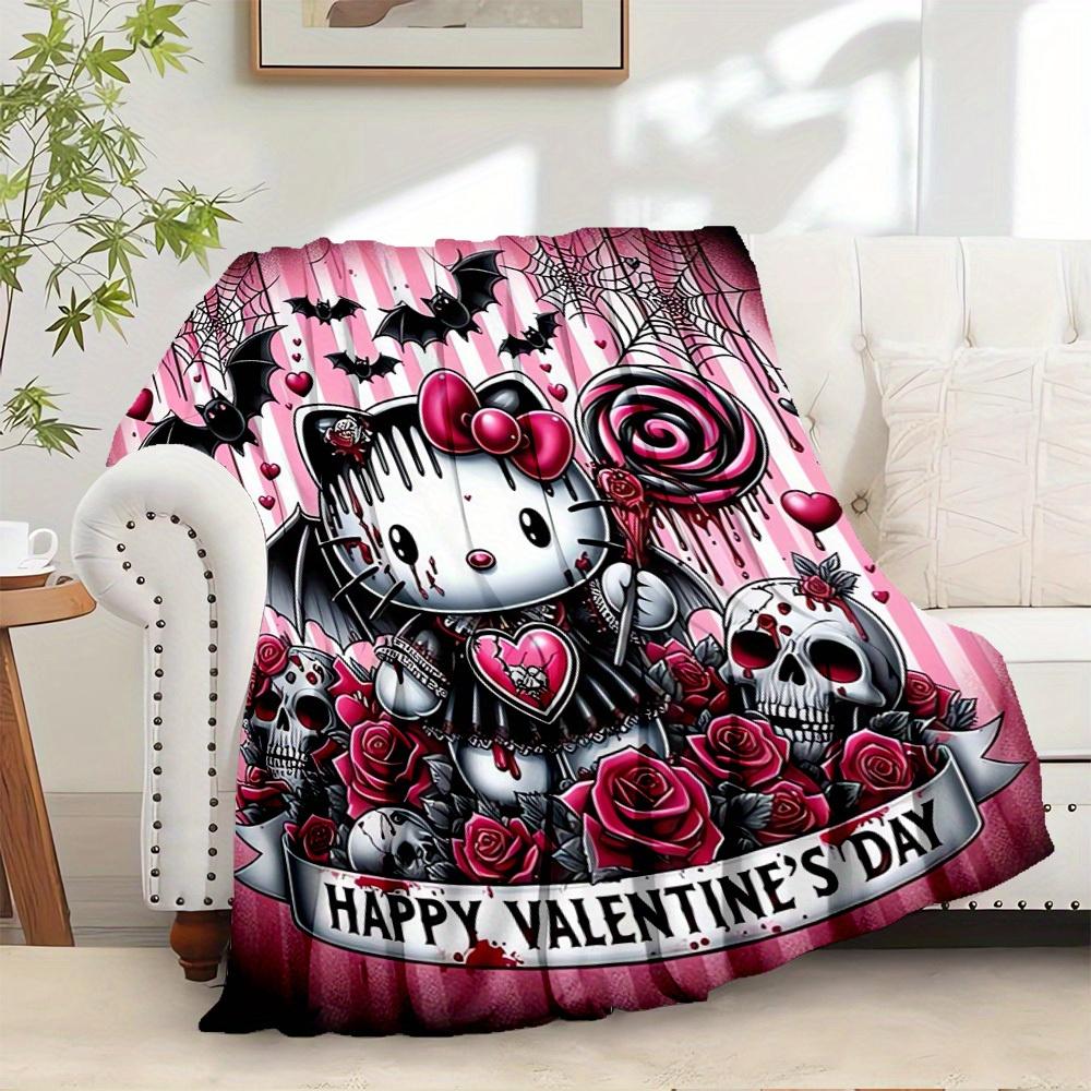 1pc Gothic Hello Kitty Valentine s Day Decor Blanket - Great for Home Decor, Seasonal Use, Cozy, Machine Washable, Great for All Ages, Perfe 130x150cm
1pc Gothic Hello Kitty Valentine s Day Decor Blanket - Great for Home Decor, Seasonal Use, Cozy, Machine Washable, Great for All Ages, Perfe 130x150cm