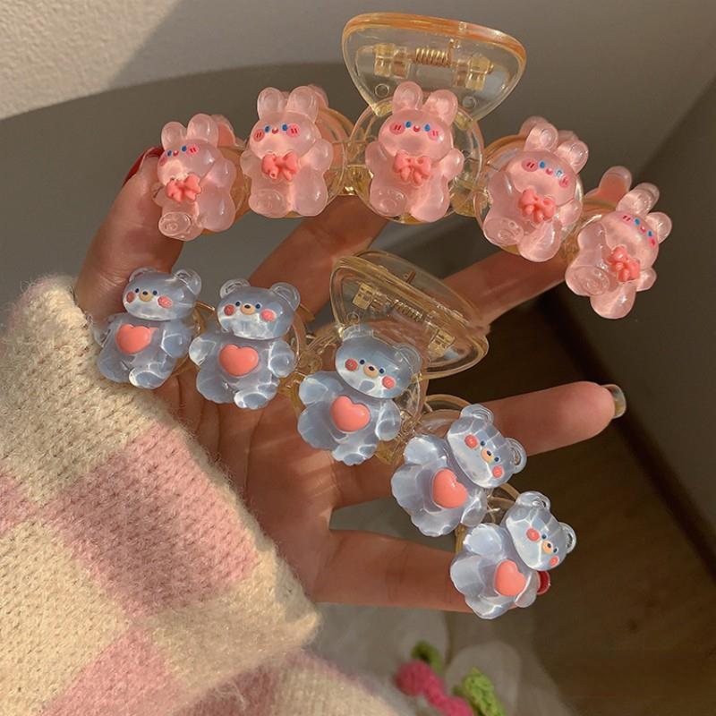 Candy Color Cute Animal Hair Clip Women Fashion Plastic Large Crab Claw Clip Ponytail Fixed Artifact Girl Hair Accessories
Candy Color Cute Animal Hair Clip Women Fashion Plastic Large Crab Claw Clip Ponytail Fixed Artifact Girl Hair Accessories