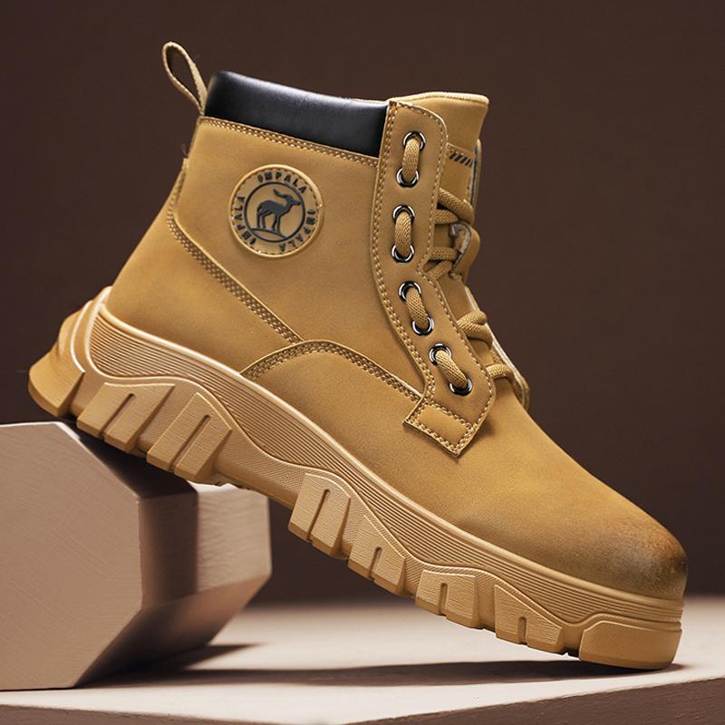 Мужская повседневная обувь, рабочая обувь на шнуровке с толстой подошвой, мужская обувь для работы на открытом воздухе, высококачественные ботинки для походов на осень и зиму 39
Мужская повседневная обувь, рабочая обувь на шнуровке с толстой подошвой, мужская обувь для работы на открытом воздухе, высококачественные ботинки для походов на осень и зиму 39