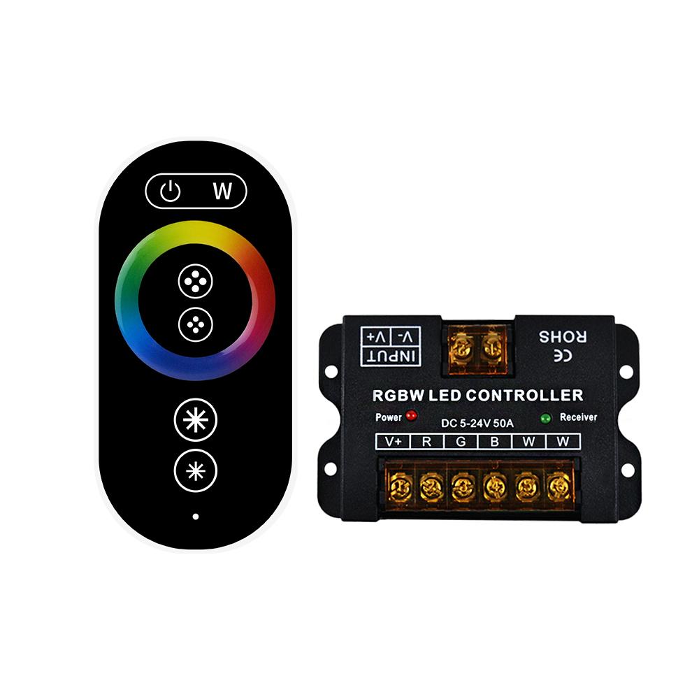 DC12V/24V 6-button Full Touch RGB Controller Full Color Light Strip Led Controller With Led Remote Dimmer For Lighting Parts
DC12V/24V 6-button Full Touch RGB Controller Full Color Light Strip Led Controller With Led Remote Dimmer For Lighting Parts