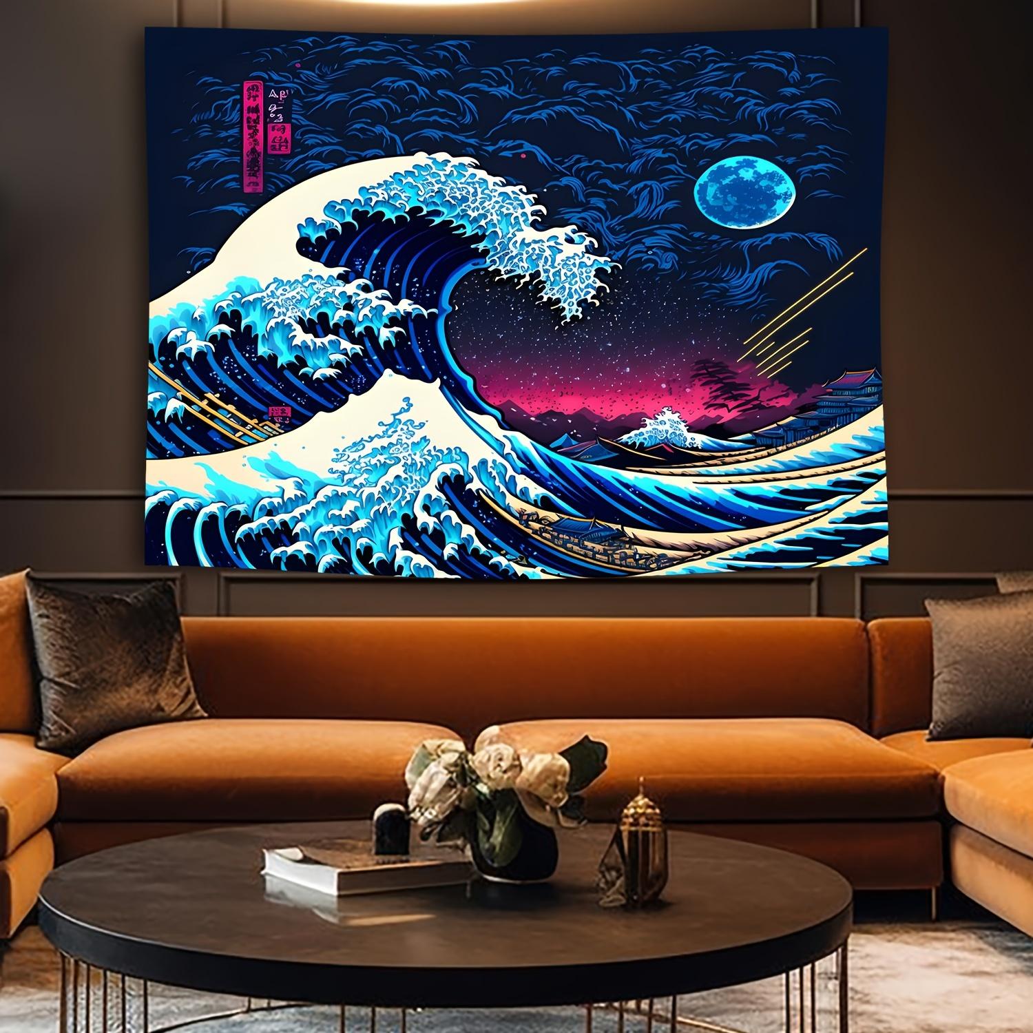 Great Wave Off Kanagawa Tapestry Vibrant Wall Hanging for Bedroom and Living Room Decor Ideal Gift for Art Lovers 74x94cm(29x37in)
Great Wave Off Kanagawa Tapestry Vibrant Wall Hanging for Bedroom and Living Room Decor Ideal Gift for Art Lovers 74x94cm(29x37in)