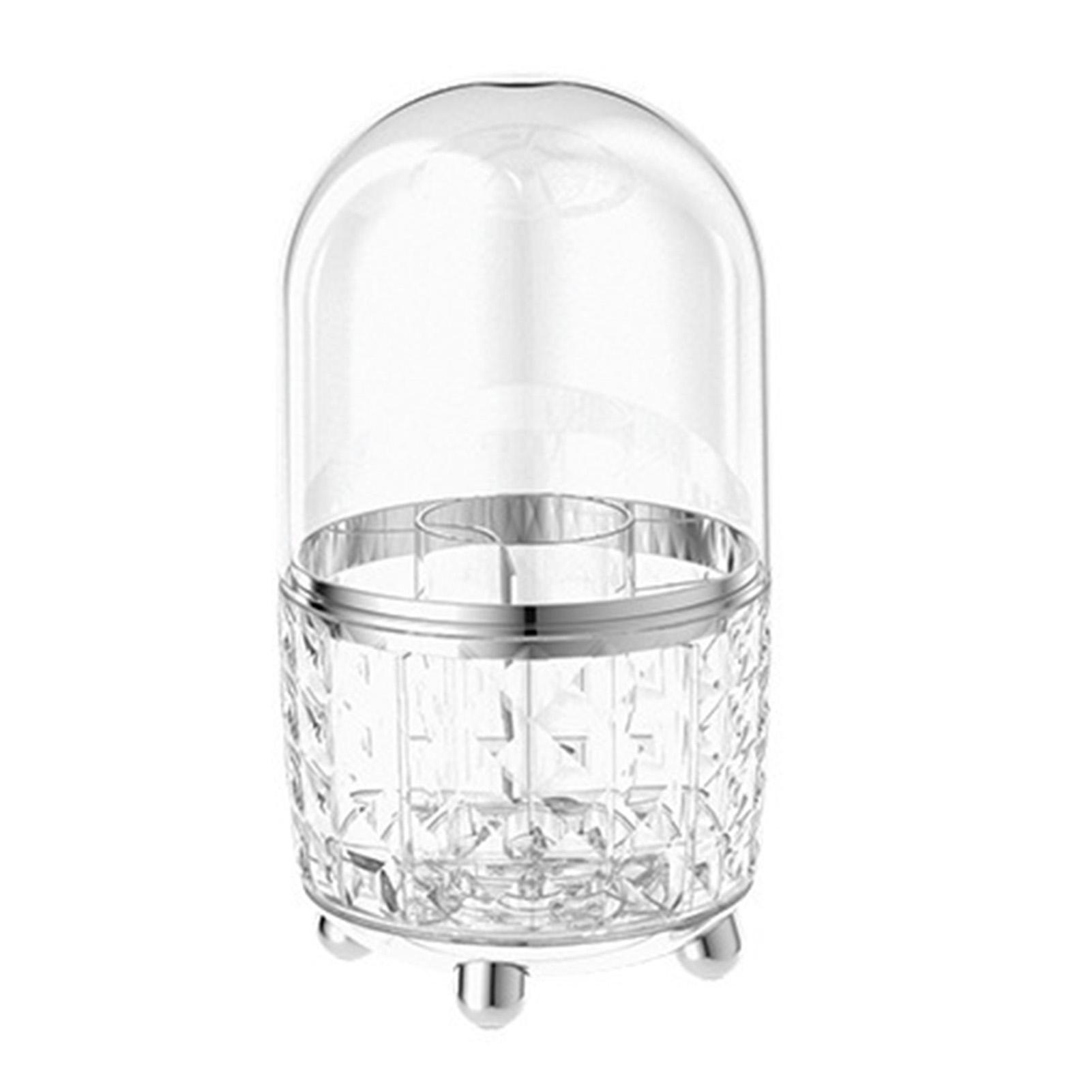 Rotating Pen Holder Desktop Makeup Brush Storage Organizer Plastic Home Decoration for Cosmetics білий
Rotating Pen Holder Desktop Makeup Brush Storage Organizer Plastic Home Decoration for Cosmetics білий