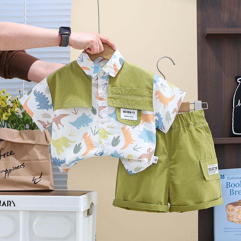 Летние костюмы с короткими рукавами для мальчиков, мальчики в стиле вестерн, детские рубашки, шорты, одежда, детские летние костюмы-двойки 80 зелёный
Летние костюмы с короткими рукавами для мальчиков, мальчики в стиле вестерн, детские рубашки, шорты, одежда, детские летние костюмы-двойки 80 зелёный