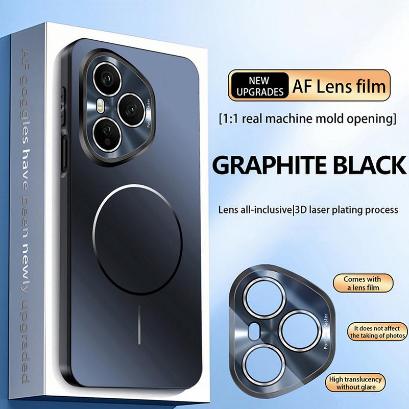 Micro-frosted ice feeling Explosion-proof All-inclusive Lens Magnetic Ring Case For Honor 400 Pro Honor400 Slim Protect Cover HONOR 400 Pro
Micro-frosted ice feeling Explosion-proof All-inclusive Lens Magnetic Ring Case For Honor 400 Pro Honor400 Slim Protect Cover HONOR 400 Pro