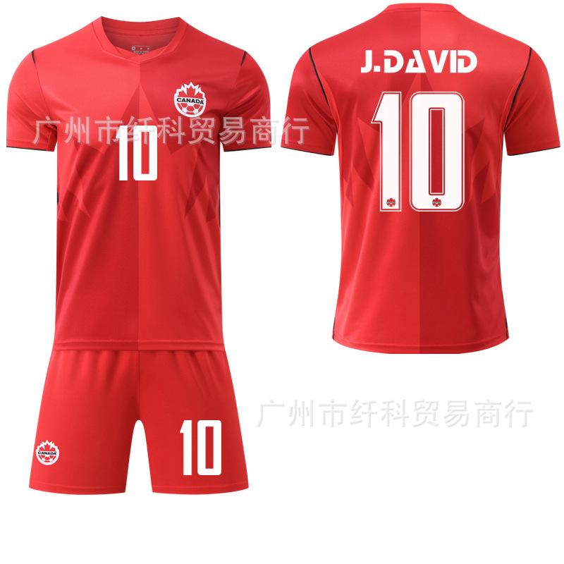 2026 World Cup No. 19 Davis jersey set Outdoor sports team jersey Football jersey Canada home court #16
2026 World Cup No. 19 Davis jersey set Outdoor sports team jersey Football jersey Canada home court #16