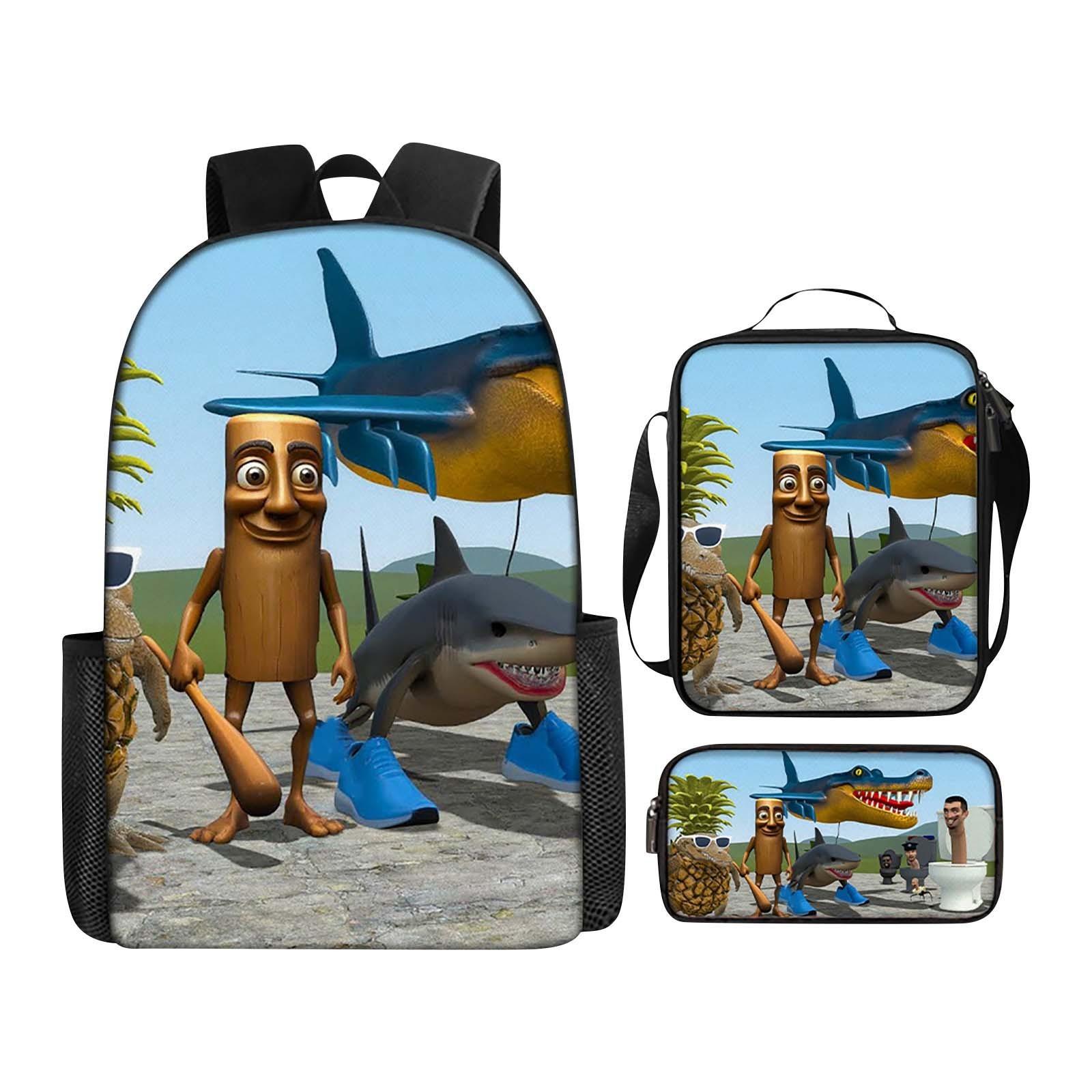Three-pack Lightweight Children s School Bag Set, School Bag + Lunch Bag + Pencil Bag, Printed School Bag Set One Size
Three-pack Lightweight Children s School Bag Set, School Bag + Lunch Bag + Pencil Bag, Printed School Bag Set One Size