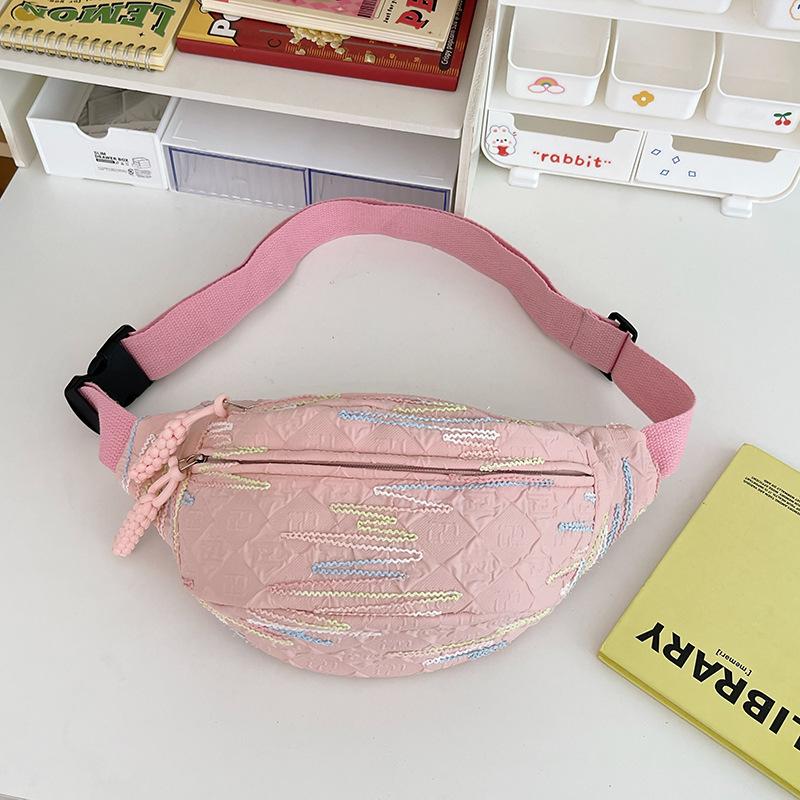 ins style soft girl girl casual versatile breast bag new cute small bag female messenger bag student fanny pack
ins style soft girl girl casual versatile breast bag new cute small bag female messenger bag student fanny pack