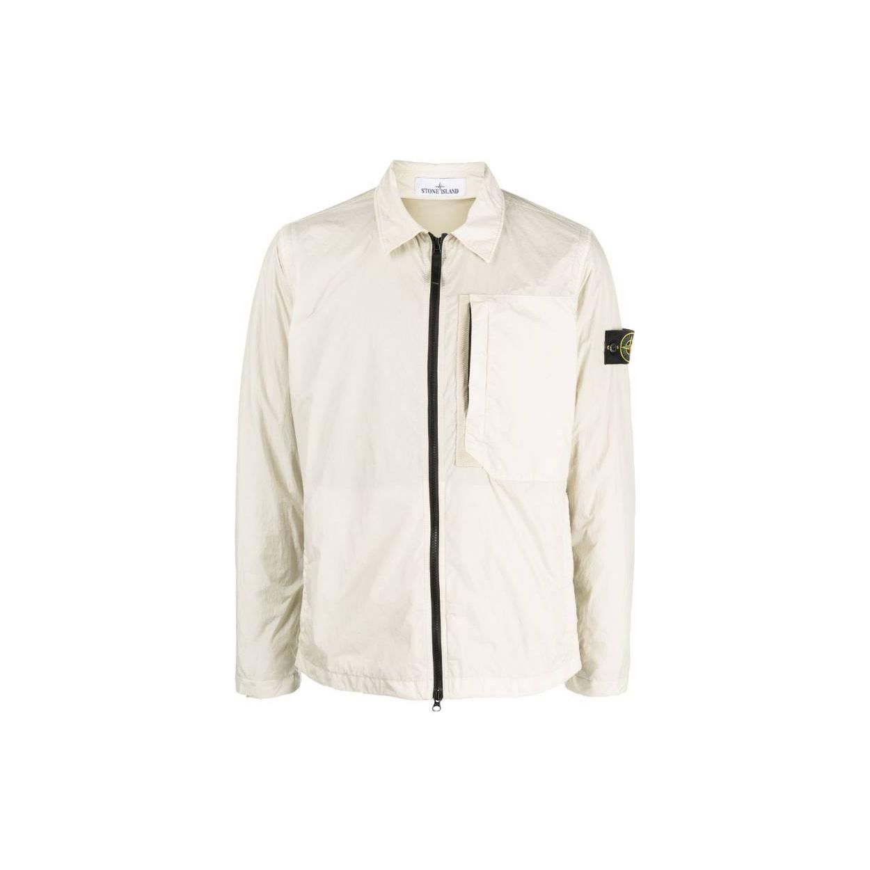 Stone Island Compass Patch Collared Zip Up Jacket Plaster Men Outerwear White 791510723-V0097 XL
Stone Island Compass Patch Collared Zip Up Jacket Plaster Men Outerwear White 791510723-V0097 XL
