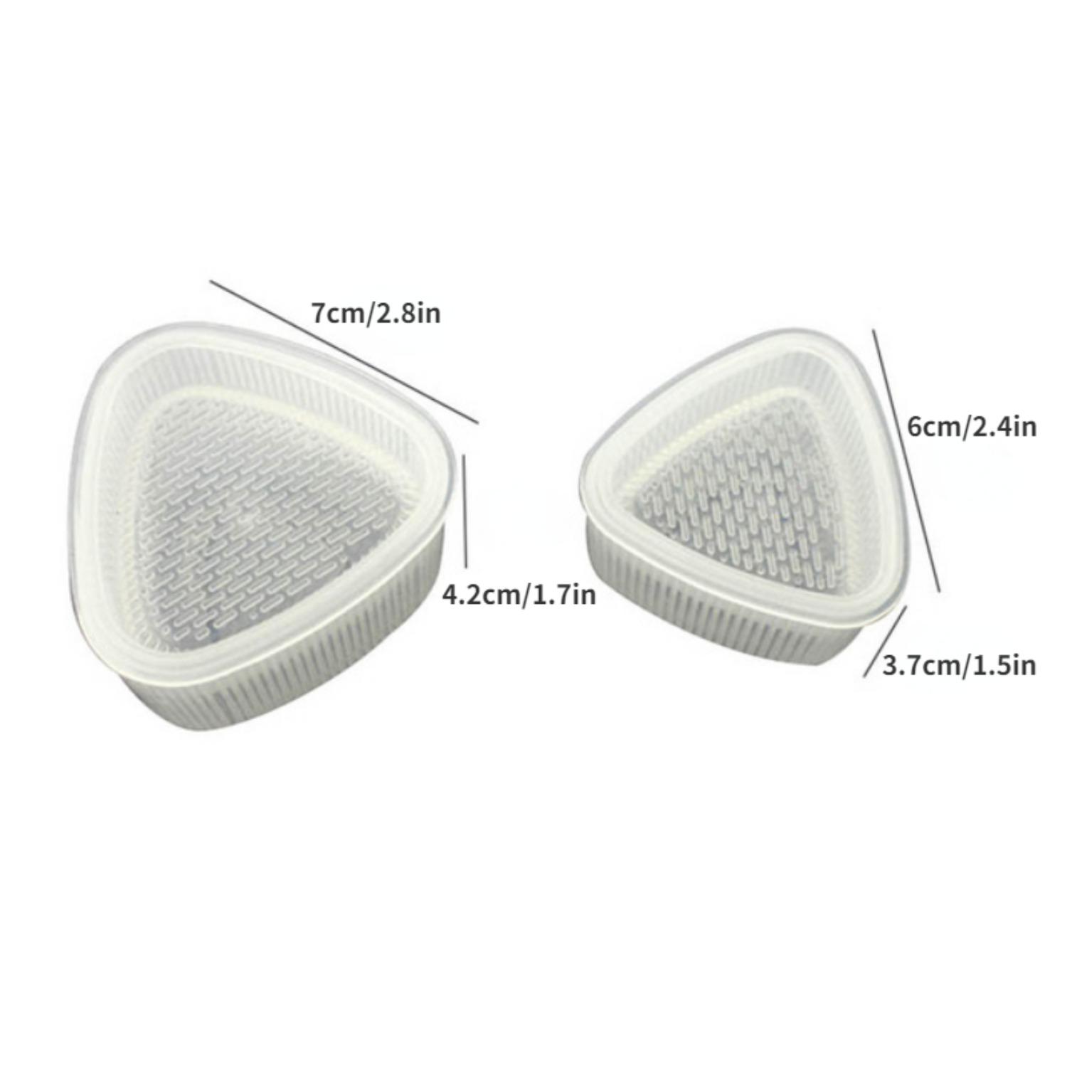 1 шт./набор треугольных пластиковых форм для приготовления рисовых шариков для суши, набор форм для онигири, кухонные гаджеты, прозрачные аксессуары для бэнто 1 Set белый
1 шт./набор треугольных пластиковых форм для приготовления рисовых шариков для суши, набор форм для онигири, кухонные гаджеты, прозрачные аксессуары для бэнто 1 Set белый