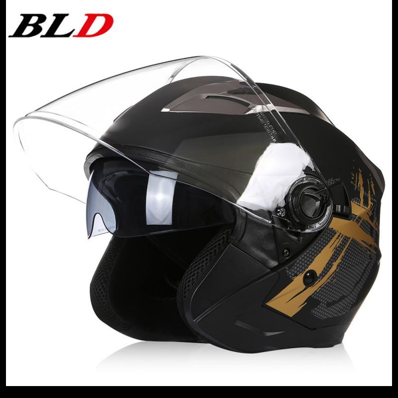 BLD Bailide Helmet 3/4 Half Motorcycle Double Lens Cycling M(57-58)
BLD Bailide Helmet 3/4 Half Motorcycle Double Lens Cycling M(57-58)