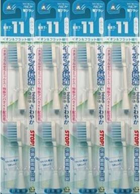 Electric Toothbrush Hapika Special Replacement Brush Normal Flat Negative Ion 2 Pieces of (BRT-11) (Set 4)
Electric Toothbrush Hapika Special Replacement Brush Normal Flat Negative Ion 2 Pieces of (BRT-11) (Set 4)