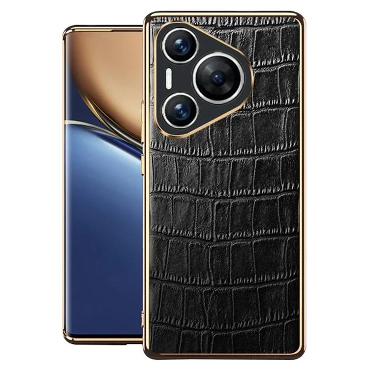 For Huawei Pura 70 Pro Pura 70 Pro+ Case Crocodile Texture Genuine Cow Leather+TPU Phone Cover
For Huawei Pura 70 Pro Pura 70 Pro+ Case Crocodile Texture Genuine Cow Leather+TPU Phone Cover