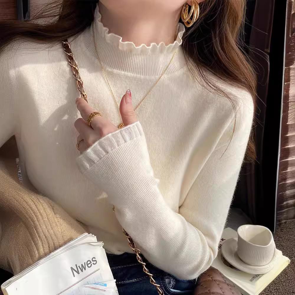 JKASHDK Женская мода Повседневный однотонный принт Осень Зима Длинные рукава Пуловеры Полуводолазка Свитера one size абрикосовый
JKASHDK Женская мода Повседневный однотонный принт Осень Зима Длинные рукава Пуловеры Полуводолазка Свитера one size абрикосовый