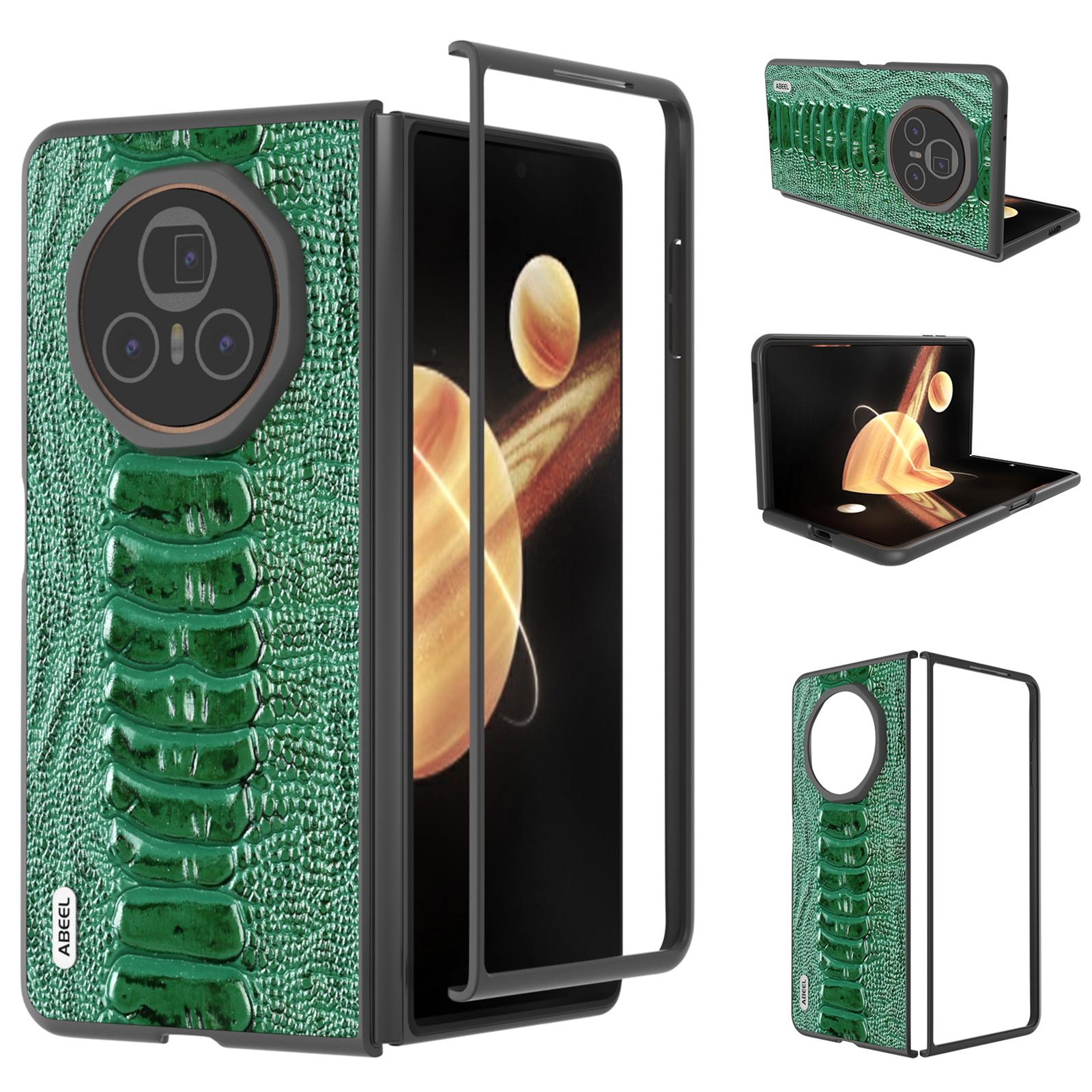 Для Honor Magic V3 5G Чехол Натуральная Кожа Покрытый Твердый ПК Чехол для Телефона Green
Для Honor Magic V3 5G Чехол Натуральная Кожа Покрытый Твердый ПК Чехол для Телефона Green