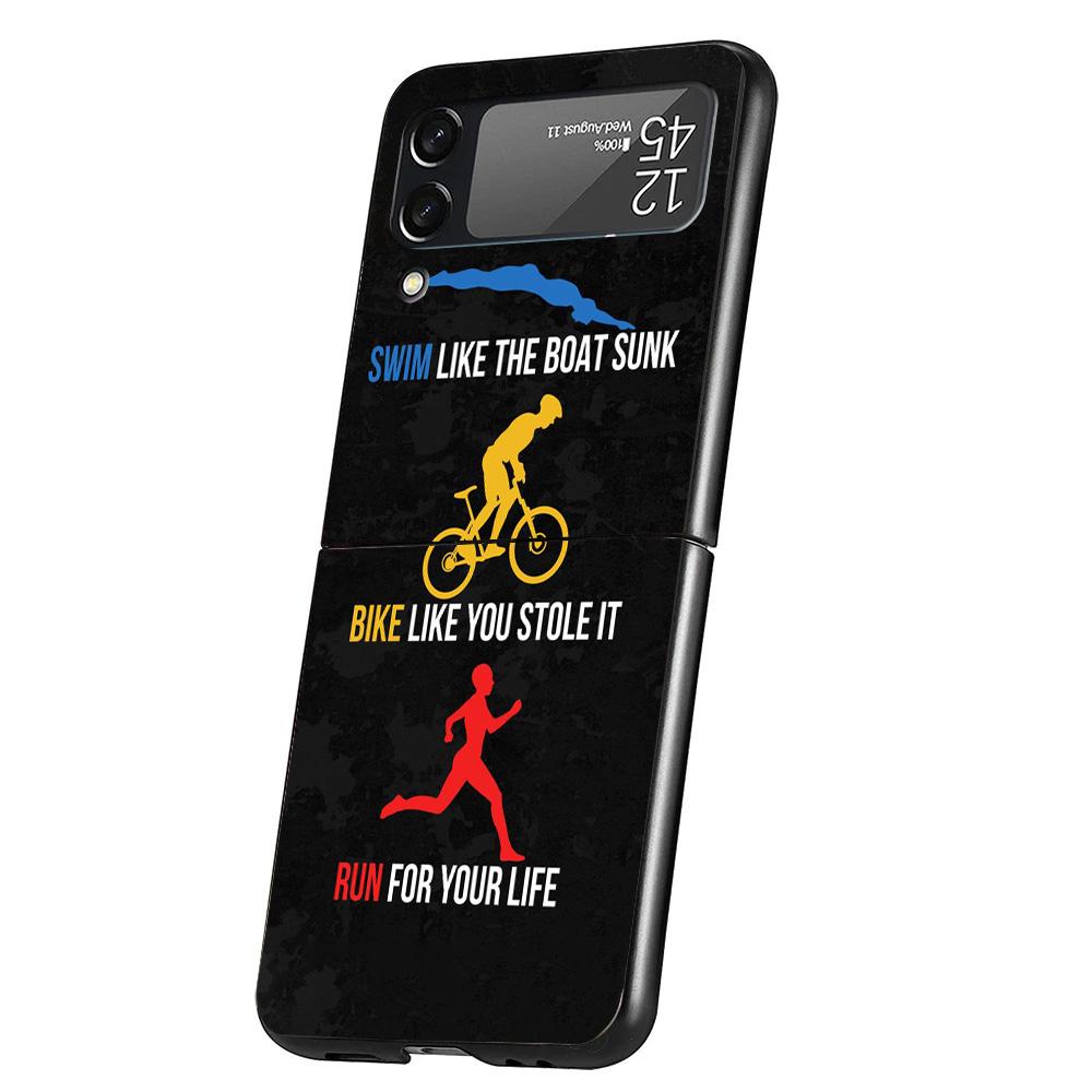 Triathlon Swim Bike Run Phone Case For Samsung Galaxy Z Flip 7 6 5 4 3 5G Cover ZFlip7 ZFlip6 ZFlip4 ZFlip5 ZFlip3 Coque Fundas Samsung Z Flip
Triathlon Swim Bike Run Phone Case For Samsung Galaxy Z Flip 7 6 5 4 3 5G Cover ZFlip7 ZFlip6 ZFlip4 ZFlip5 ZFlip3 Coque Fundas Samsung Z Flip