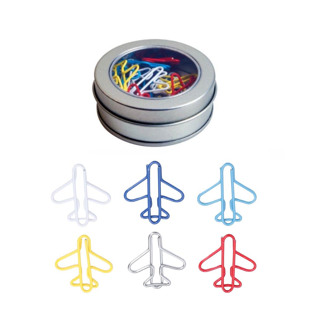 25Pcs/ 50Pcs Airplane Paper Clips Plastic-coated Metal Airplane Shape Plane Paper Clips Small Size Cute Design
25Pcs/ 50Pcs Airplane Paper Clips Plastic-coated Metal Airplane Shape Plane Paper Clips Small Size Cute Design