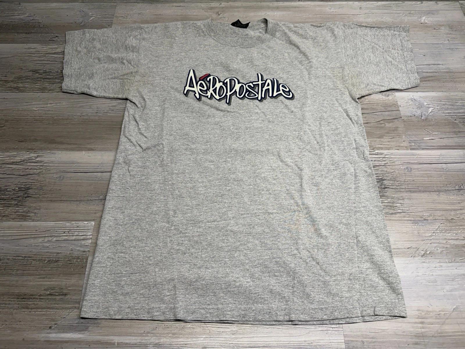 Vintage Y2K Aeropostale T-Shirt Adult Size Large Gray Spell Out Logo Y2K 4XL
Vintage Y2K Aeropostale T-Shirt Adult Size Large Gray Spell Out Logo Y2K 4XL