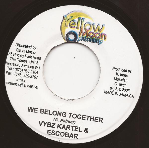 7inch Record VYBZ KARTEL & ESCOBAR / ACTION K - We Belong Together / Weh Yu Feel Li NONE Yellow Moon Rec 2004 Jamaica Reggae, Ska & Dub Used
7inch Record VYBZ KARTEL & ESCOBAR / ACTION K - We Belong Together / Weh Yu Feel Li NONE Yellow Moon Rec 2004 Jamaica Reggae, Ska & Dub Used
