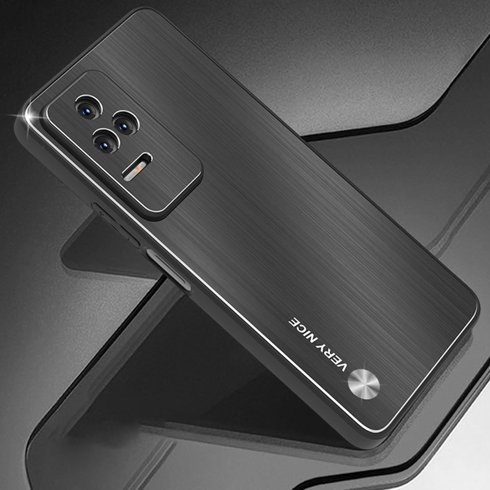Brushed Phone Case for Xiaomi Redmi K50 Pro/K50,Aluminium Alloy Back Drop-proof Cover TPU Frame Phone Shell Black
Brushed Phone Case for Xiaomi Redmi K50 Pro/K50,Aluminium Alloy Back Drop-proof Cover TPU Frame Phone Shell Black
