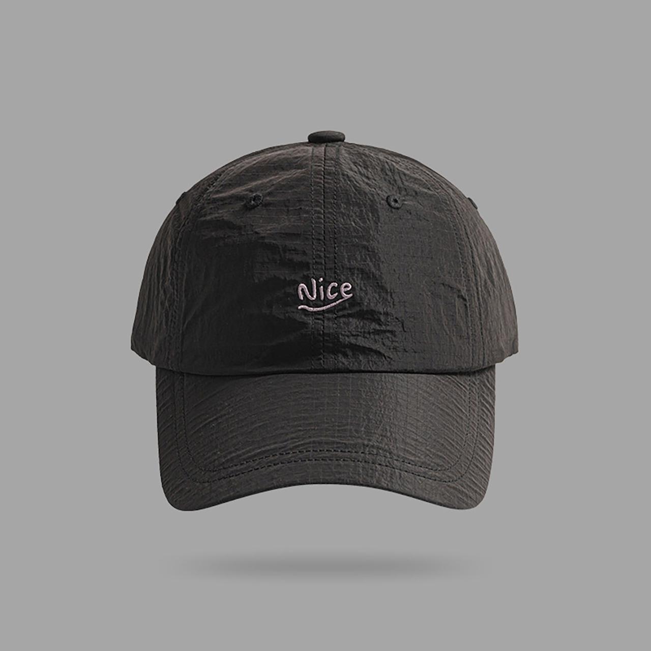 Quick Drying Summer Baseball Hat For Men Women Light Thin Breathable Sun HatsSolid Color Embroidery Sports Adjustable Peaked Cap 56-60cm чорний
Quick Drying Summer Baseball Hat For Men Women Light Thin Breathable Sun HatsSolid Color Embroidery Sports Adjustable Peaked Cap 56-60cm чорний
