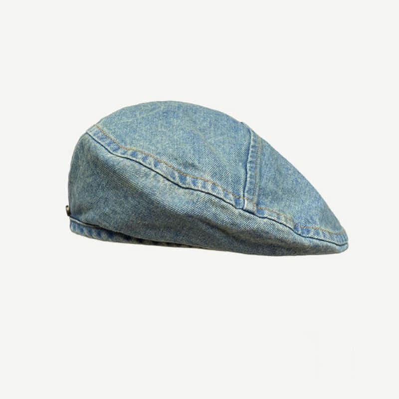 LOOKING4U On the Moment Denim Pocket Beret C2 Washed Blue WASHING BLUE
LOOKING4U On the Moment Denim Pocket Beret C2 Washed Blue WASHING BLUE