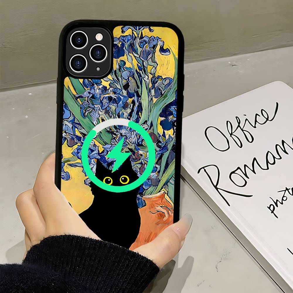 Забавные Коты Ван Гог Магнитный Беспроводной Чехол для Телефона Для IPhone 17 16 15 14 13 12 11 Pro Max Plus Mag Чехол для Телефона iPhone 14
Забавные Коты Ван Гог Магнитный Беспроводной Чехол для Телефона Для IPhone 17 16 15 14 13 12 11 Pro Max Plus Mag Чехол для Телефона iPhone 14