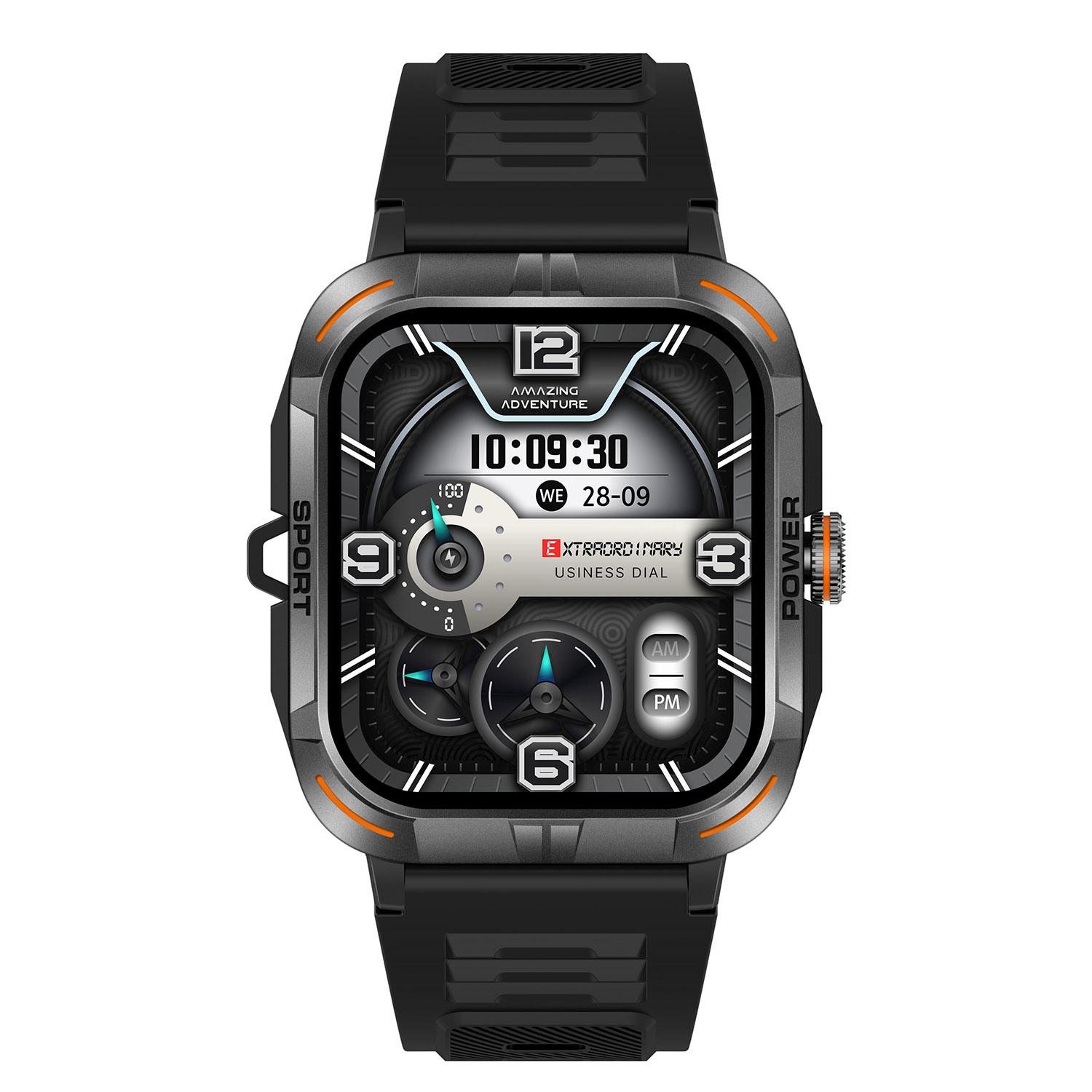ZW69 AMOLED Screen Smart Watch Dafit App Health Monitor Waterproof Sports Watch with Flashlight Black
ZW69 AMOLED Screen Smart Watch Dafit App Health Monitor Waterproof Sports Watch with Flashlight Black