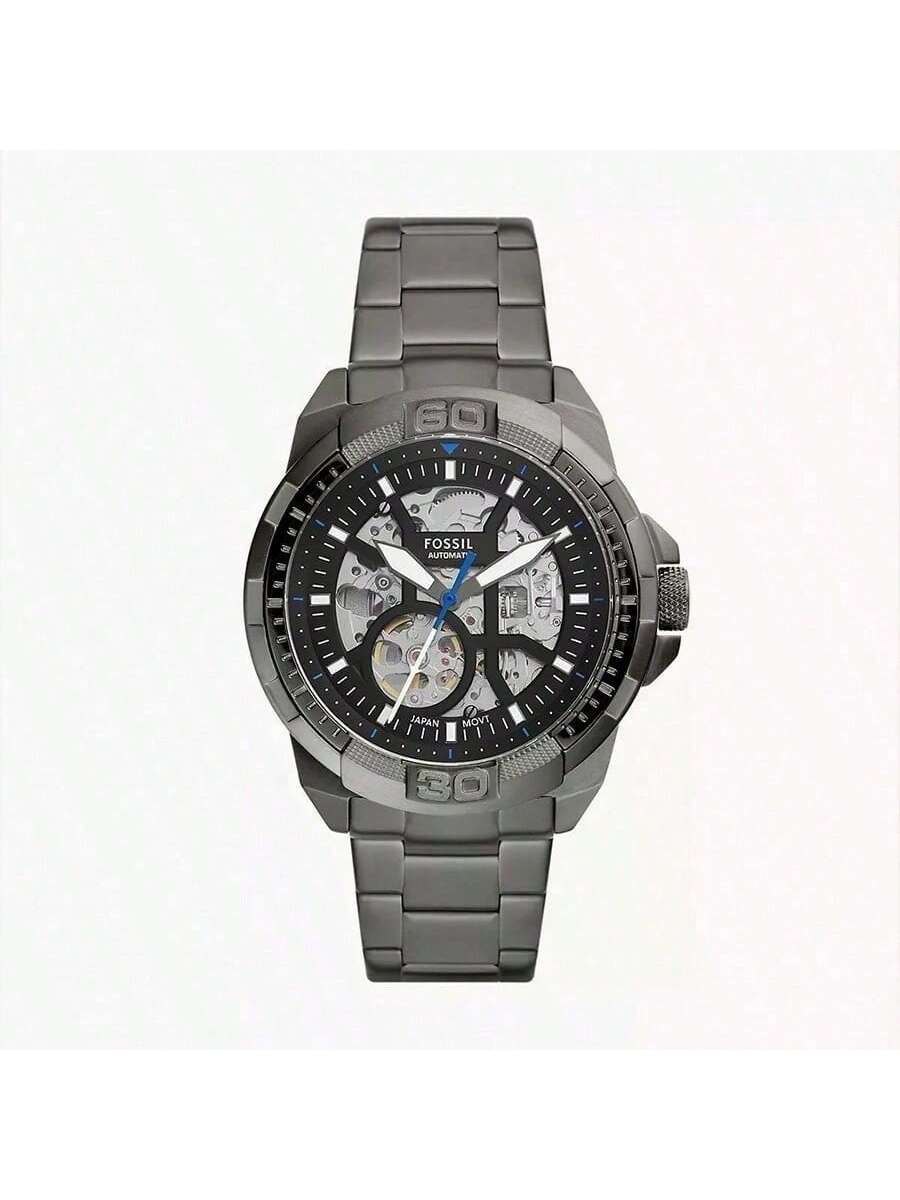 Автоматические мужские часы Bronson от FOSSIL оснащены черным скелетонированным циферблатом и ремешком из нержавеющей стали для элегантного дизайна.. модель: ME3218. чёрный
Автоматические мужские часы Bronson от FOSSIL оснащены черным скелетонированным циферблатом и ремешком из нержавеющей стали для элегантного дизайна.. модель: ME3218. чёрный