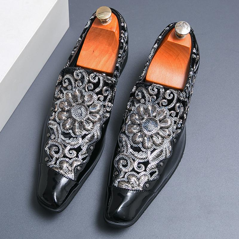 Новые мужские лоферы с острым носком, с заклепками, пайетками, смешанные, мужские туфли для платья, повседневные мокасины, обувь для вечеринок, вождения, балетки, обувь Zapatos Hombre 38
Новые мужские лоферы с острым носком, с заклепками, пайетками, смешанные, мужские туфли для платья, повседневные мокасины, обувь для вечеринок, вождения, балетки, обувь Zapatos Hombre 38