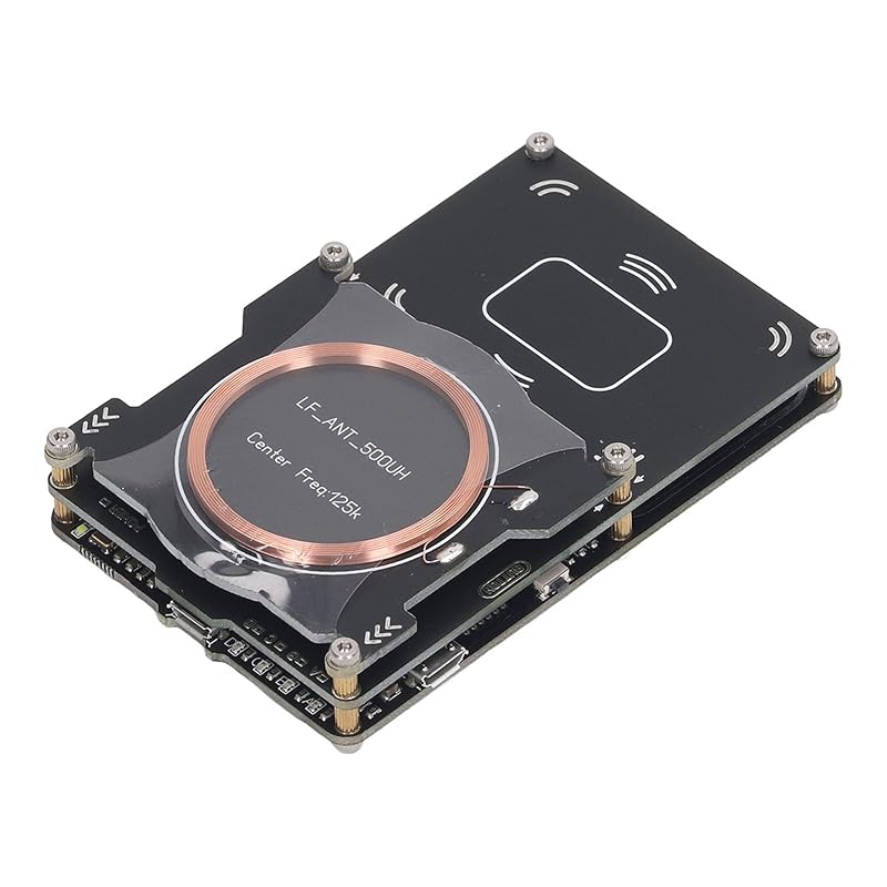 FTVOGUE NFC Card Reader Writer, Card Copier NFC Card Reader Kit 512kb Memory IC ID Card Copier Reader Writer with UID Cards, Stationary Credit Card 1 T5577 Card 3 UID Cards
FTVOGUE NFC Card Reader Writer, Card Copier NFC Card Reader Kit 512kb Memory IC ID Card Copier Reader Writer with UID Cards, Stationary Credit Card 1 T5577 Card 3 UID Cards