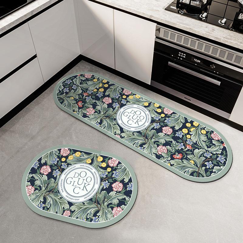 Коврик для ретро-кухни, впитывающий масло, быстросохнущий - нескользящий водопоглощающий коврик для мытья посуды в домашних условиях из усовершенствованной ткани Style A
Коврик для ретро-кухни, впитывающий масло, быстросохнущий - нескользящий водопоглощающий коврик для мытья посуды в домашних условиях из усовершенствованной ткани Style A
