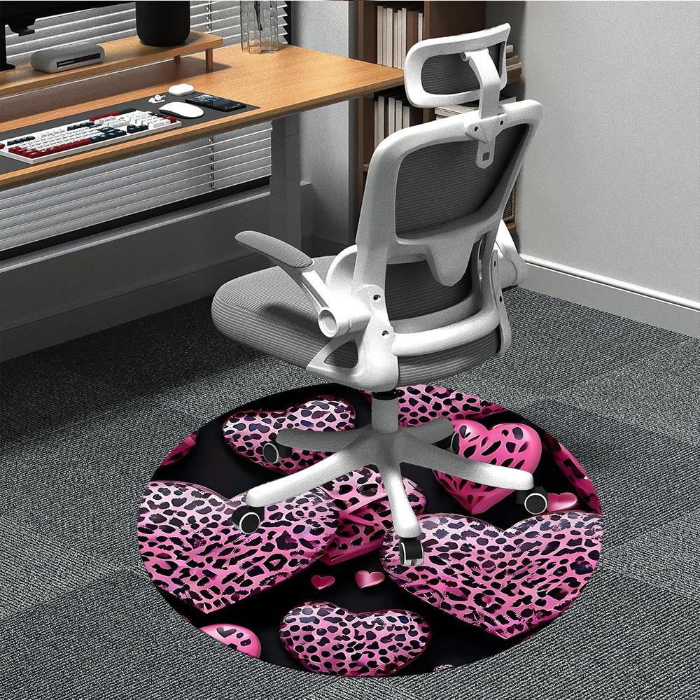 1pc Heart Pattern Chair Carpet for Office, Non-slip, Soft and Durable Office Rug, Perfect for Office yy260127150 80cm by 80cm
1pc Heart Pattern Chair Carpet for Office, Non-slip, Soft and Durable Office Rug, Perfect for Office yy260127150 80cm by 80cm