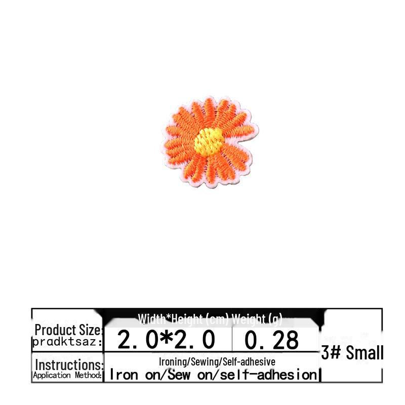 Самоклеящаяся нашивка с вышивкой Yixiu Small Daisy для украшения одежды
Самоклеящаяся нашивка с вышивкой Yixiu Small Daisy для украшения одежды