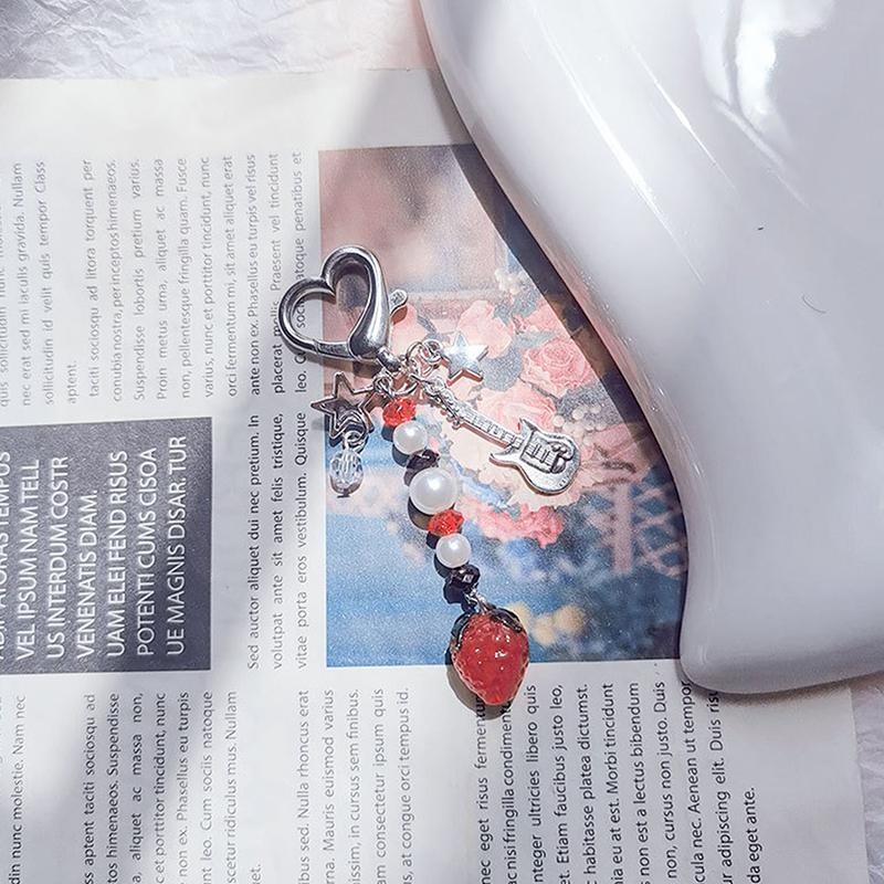 Y2K Ins Стиль Милый Брелок Клубника Гитара Бисерный Брелок Сумка Подвеска Шармы Аксессуары Для Женщин Шнурка Готические Украшения
Y2K Ins Стиль Милый Брелок Клубника Гитара Бисерный Брелок Сумка Подвеска Шармы Аксессуары Для Женщин Шнурка Готические Украшения