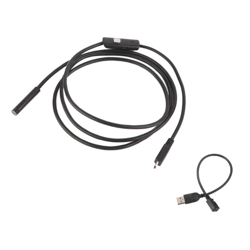 USB Endoscope USB Borescope 7mm Inspection Snake Camera Waterproof with 6 LED Lights Applicable Android Phones Durable 1
USB Endoscope USB Borescope 7mm Inspection Snake Camera Waterproof with 6 LED Lights Applicable Android Phones Durable 1