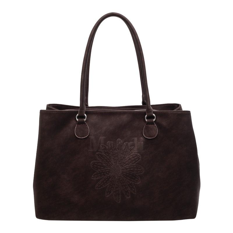 Містка міська сумка-тоут під пахву зі стильним дизайном та сумкою через плече з принтованої тканини для носіння на плечі кавовий
Містка міська сумка-тоут під пахву зі стильним дизайном та сумкою через плече з принтованої тканини для носіння на плечі кавовий