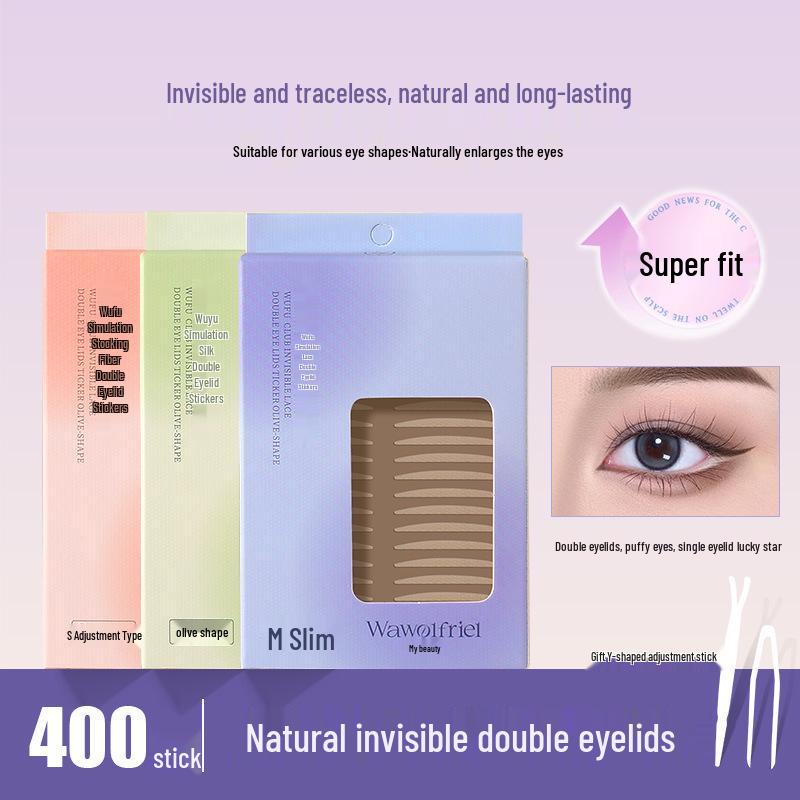 Wufu Invisible Lace Double Eyelid Tape for Puffy or Single Eyelids – Enhance Natural Beauty рожевий
Wufu Invisible Lace Double Eyelid Tape for Puffy or Single Eyelids – Enhance Natural Beauty рожевий