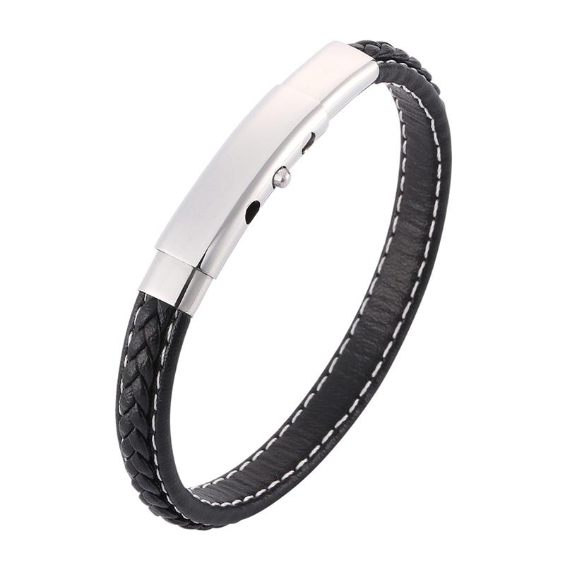 Fashion Black Leather Bracelet Simple Retro Adjustable Fashion Casual Sporty Unisex Bracelet Jewelry Wrist Band Gifts чёрный
Fashion Black Leather Bracelet Simple Retro Adjustable Fashion Casual Sporty Unisex Bracelet Jewelry Wrist Band Gifts чёрный