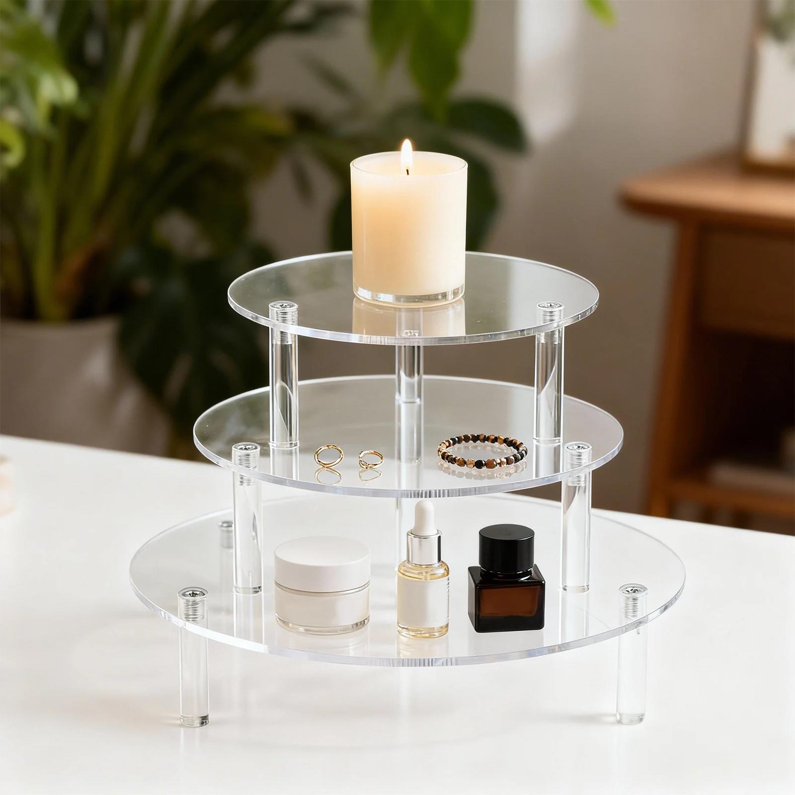 3 Clear Round Acrylic Display Risers with Cylindrical Legs for Use with Jewelry For Cakes and Decorative Items China Mainland
3 Clear Round Acrylic Display Risers with Cylindrical Legs for Use with Jewelry For Cakes and Decorative Items China Mainland