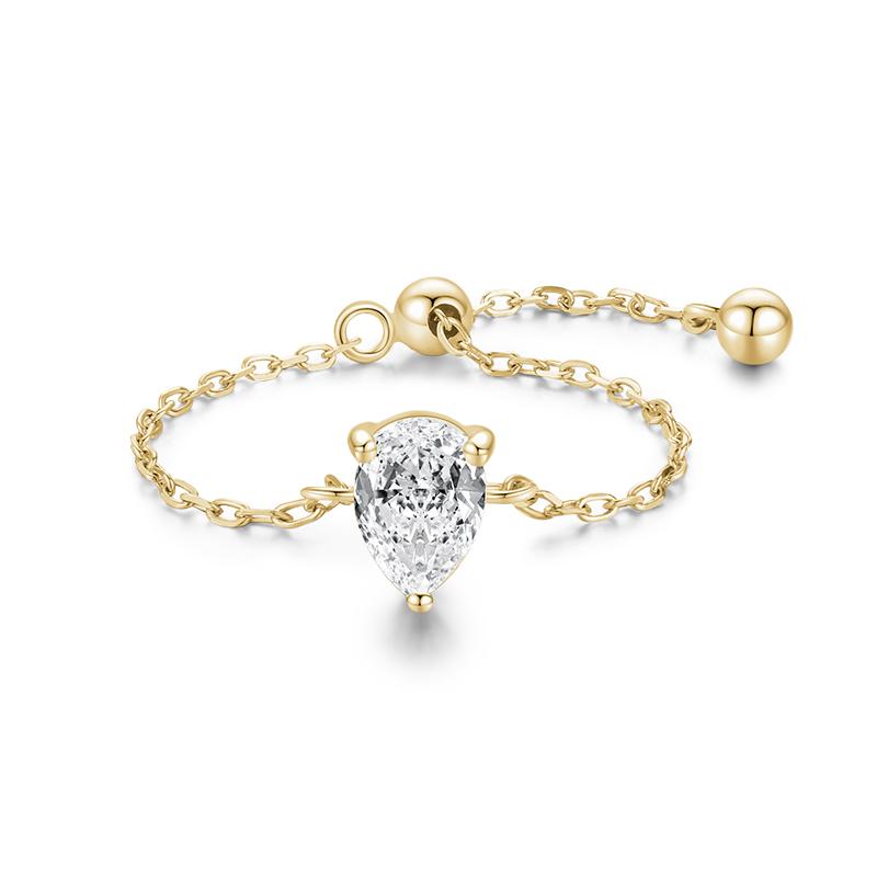 Gold Color Trendy 925 Sterling Silver Water Drop Clear CZ Female Charm Finger Rings For Women Wedding Engagement Jewelry
Gold Color Trendy 925 Sterling Silver Water Drop Clear CZ Female Charm Finger Rings For Women Wedding Engagement Jewelry