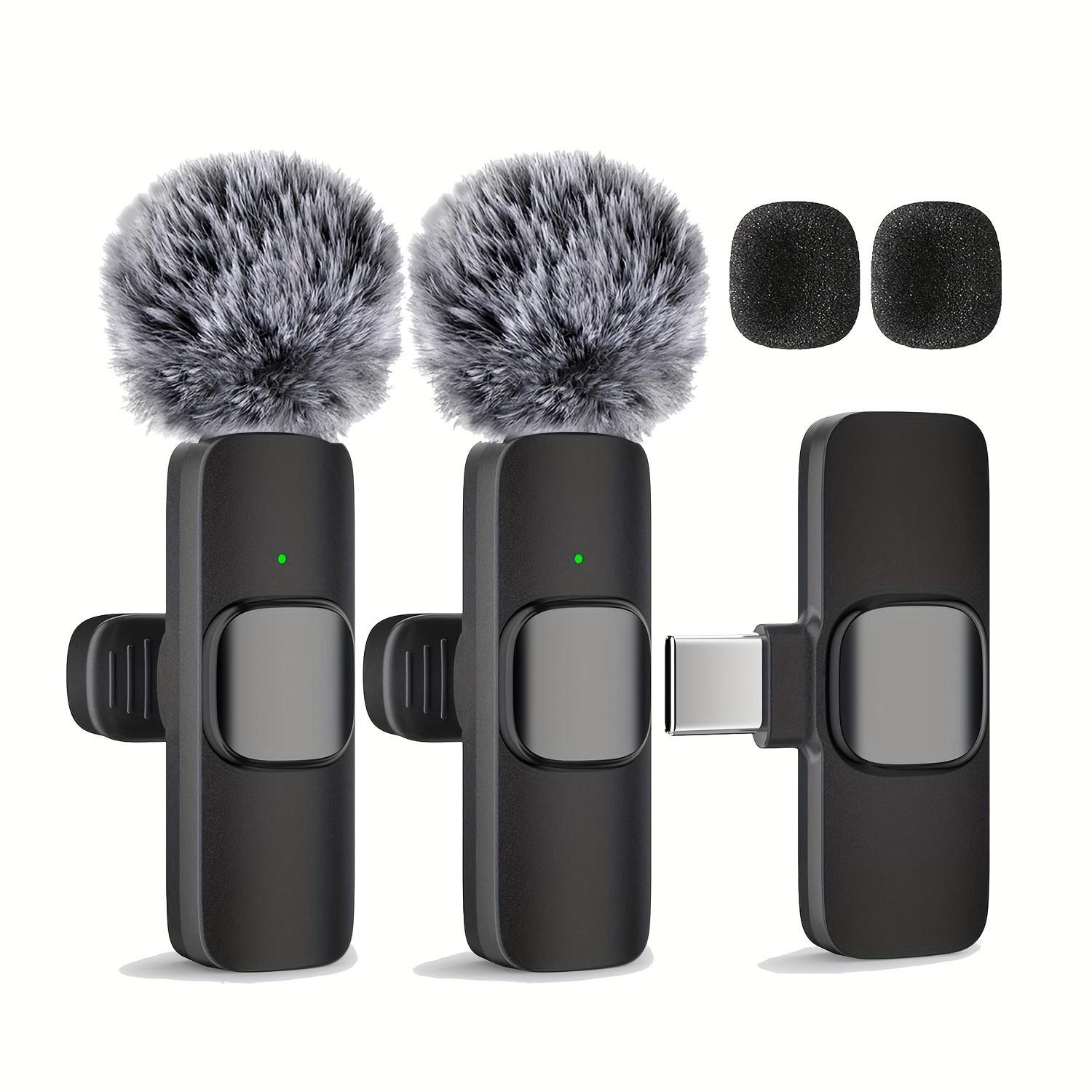 high qualityWireless Clip-On Lavalier Microphone System, Omnidirectional, USB-C, One-Touch Recording, USB Charging, with Rechargeable Lithium Polymer 2 In 1 For Type-C чорний
high qualityWireless Clip-On Lavalier Microphone System, Omnidirectional, USB-C, One-Touch Recording, USB Charging, with Rechargeable Lithium Polymer 2 In 1 For Type-C чорний