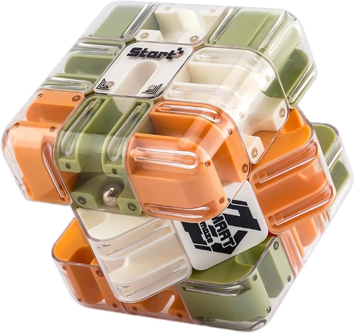 Rollerball Maze, Magic Cube, Double Play, Magic Cube Toy, Educational Toy, Brain Training, Promotes Logical Thinking and Spatial Awareness, Magic
Rollerball Maze, Magic Cube, Double Play, Magic Cube Toy, Educational Toy, Brain Training, Promotes Logical Thinking and Spatial Awareness, Magic