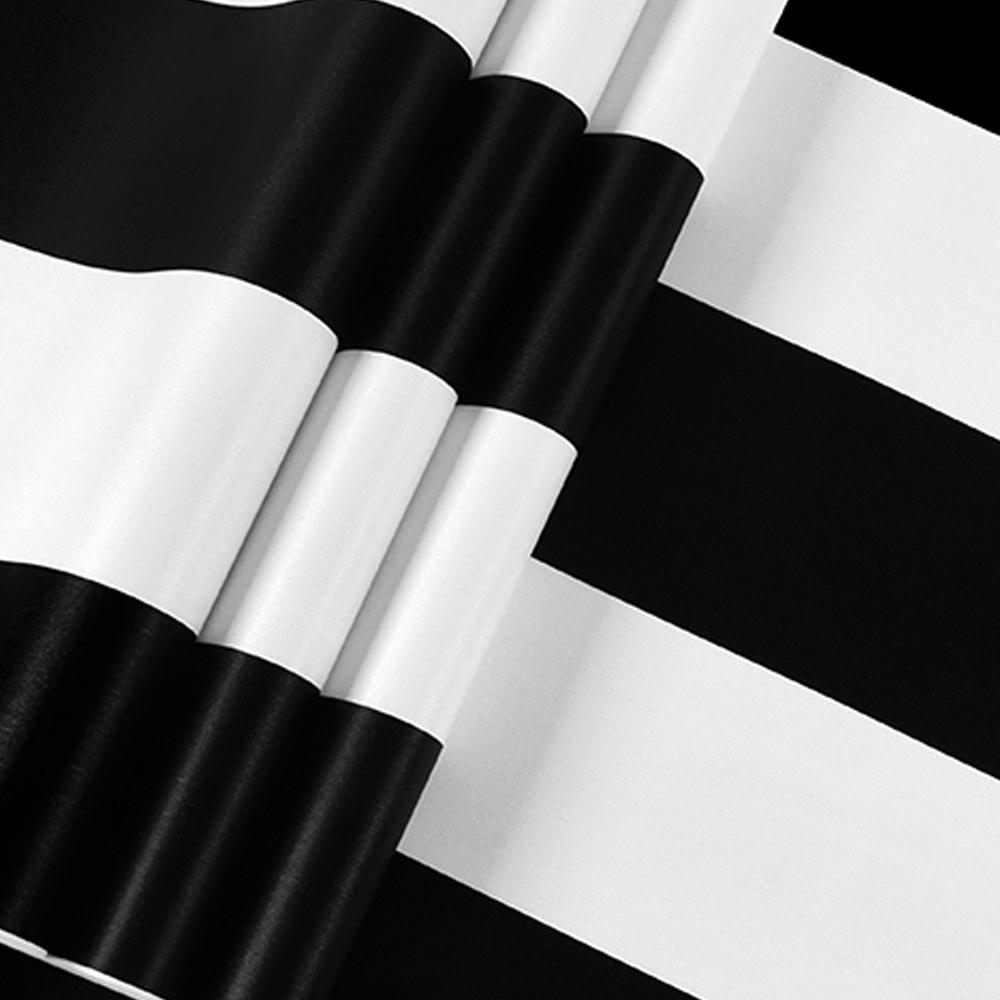 Modern Stripe Peel&Stick Wallpaper Self-Adhesive Home Decor Black White Wallpaper Waterproof Living Room 0.53x3m
Modern Stripe Peel&Stick Wallpaper Self-Adhesive Home Decor Black White Wallpaper Waterproof Living Room 0.53x3m